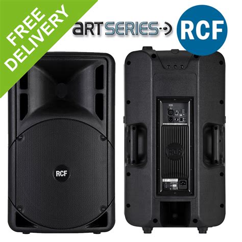 Pair Rcf Art A Mkiii Active Speaker Powered Dj Live Sound Pa System