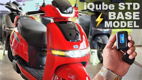 New Tvs Iqube Electric Base Model On Road Price Mileage Features