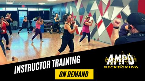 Ampd Kickboxing On Demand Certification