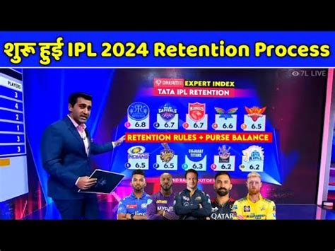 IPL 2024 Retention Process All Details Announced Date Time Retention