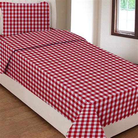 Haus Kinder Cotton Queen Size Bedsheet For Double Bed Cotton