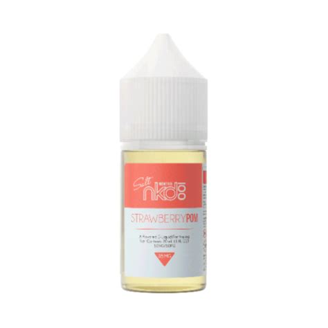 Naked 100 Salt Strawberry Pom EJuice Brain Freeze Salt Nic E Liquid