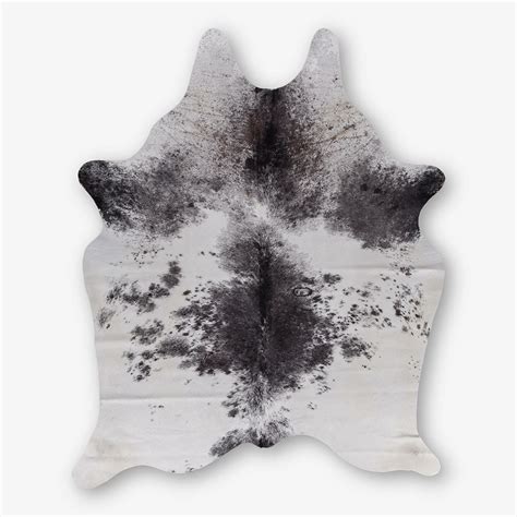 Dark Brown Cowhide Rug Large X Cm Bag Home