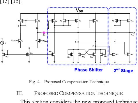 Figure 1 From A Low Power Miller Compensation Technique For Two Stage