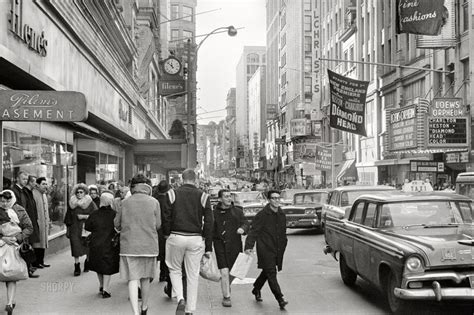 Filenes Basement 1963 Shorpy Old Photos Framed Prints