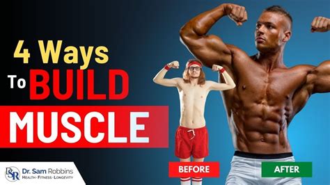 💪doctor Reveals 𝗧𝗵𝗲 𝗢𝗻𝗹𝘆 4 Ways To Build Muscle Youtube