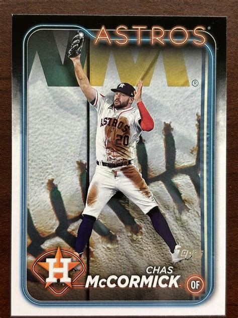 Chas Mccormick Houston Astros Topps Card Ebay