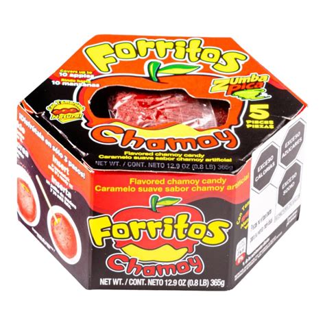 Zumba Pica Forritos Para Cubrir Manzanas Chamoy Paquete Con Piezas