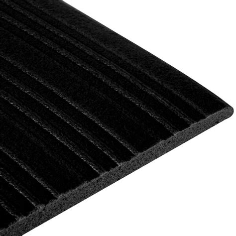 Cactus Mat 1025r C3 Tredlite 3 Wide Black Ribbed Vinyl Anti Fatigue