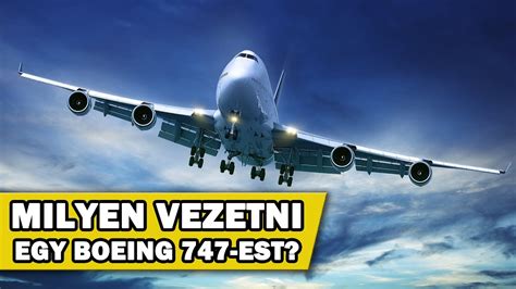 Milyen Vezetni Egy Boeing Est Sz Le Zsolt Kapit Ny El Rulja Youtube