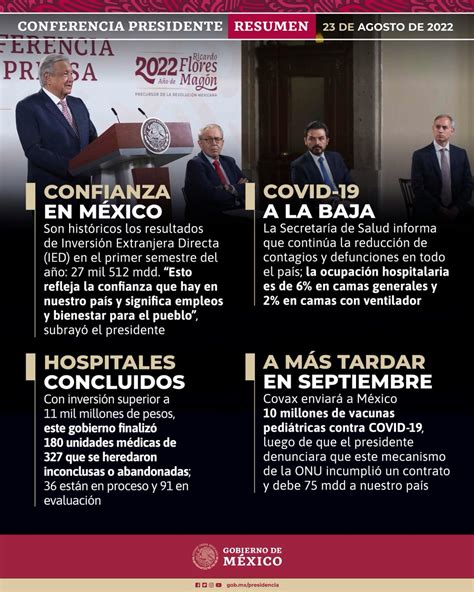 Gobierno de México on Twitter Presentamos el resumen de la