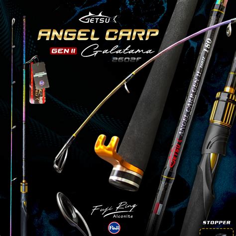 Jual Joran Spinning Galatama Joran Getsu Angel Carp Gen Hollow