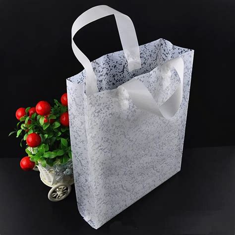 25x35x8cm 25 PCS Printed Lace Plastic Gift Bag Favor Jewelry Boutique