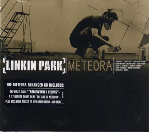 Linkin Park Meteora 2003 Digipak Cd Discogs