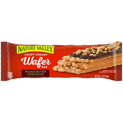 Nature Valley Wafer Bars Crispy Creamy Peanut Butter Chocolate 1 3 Oz Delivery Or Pickup