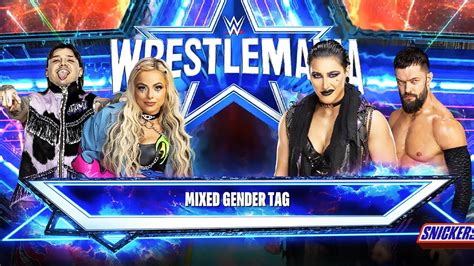 Wwe K Liv Morgan Dominik Mysterio Vs Rhea Ripley Finn Balor