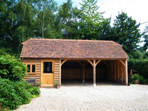 Bespoke Oak Framed Garages In Leicestershire Sustainable Timber