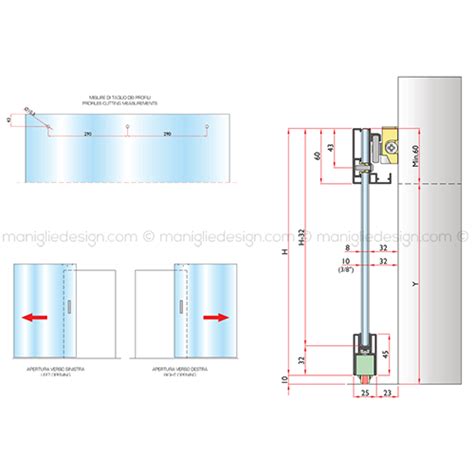 Sistema Invisibile Porta Scorrevole In Vetro Magic Vb
