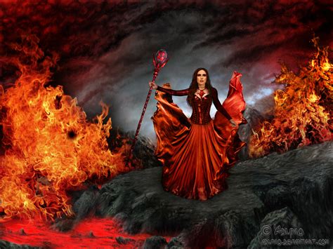 Fire Queen Sharon Den Adel Wallpaper 28904140 Fanpop