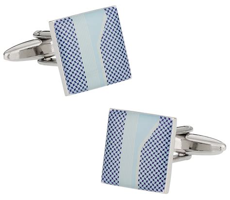 Unique Blue Print Cufflinks Cuff Daddy