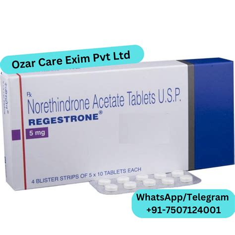 Norethisterone Tablets Ip 5 Mg At Rs 54stripe In Nagpur Id 2851356344691