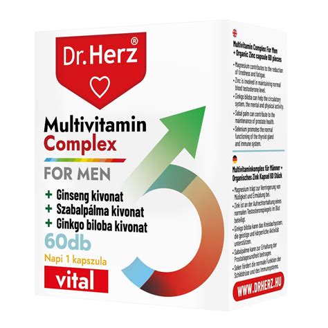 Dr Herz Multivitamin F Rfiaknak Kapszula Db Herbalnet H