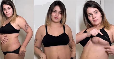 Corpo real Viih Tube mostra o corpo um mês após o parto tenho manchas