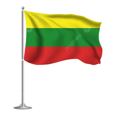 Nations Flags Clipart Transparent Png Hd Lithuania National Flag Wave