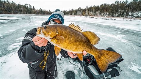 Ice Fishing For Backcountry Bass Jay Siemens