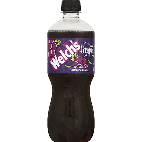 Welch's Soda Grape Soda 20 Oz Plastic Bottle | Beverages | FairPlay Foods