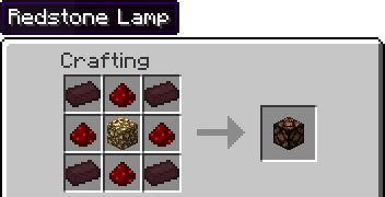 Change the Redstone Lamp Recipe - Suggestions - Minecraft: Java Edition - Minecraft Forum ...