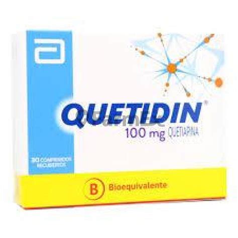 Quetidin 100 Mg X 30 Comprimidos