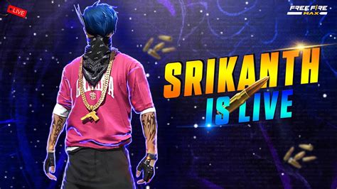 Free Fire Telugu Live Mr Srikanth Ff Is Live Telugu Gaming Live