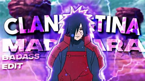 Madara Uchiha Badass Edit Clandestina AMV EDIT Quick Cap Cut