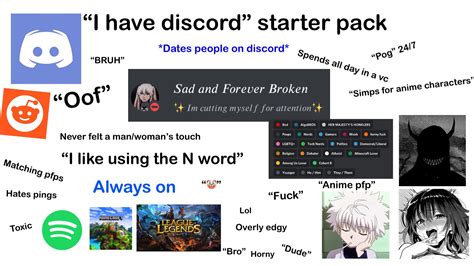 The I Have Discord Starter Pack R Starterpacks Starter Packs