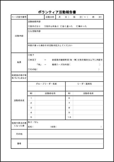 ボランティア活動報告書 14 参加申込（家庭）〜m活 Microsoft Office活用サイト