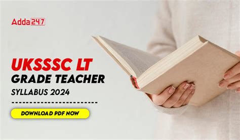 Uksssc Lt Grade Teacher Syllabus Exam Pattern Marking Scheme