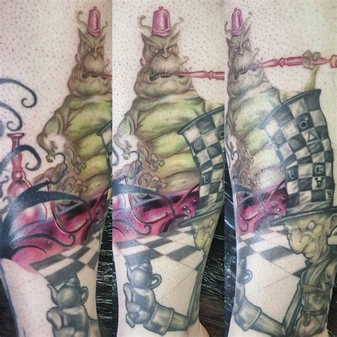 mad hatter tattoo – Sarah Gray, Artist