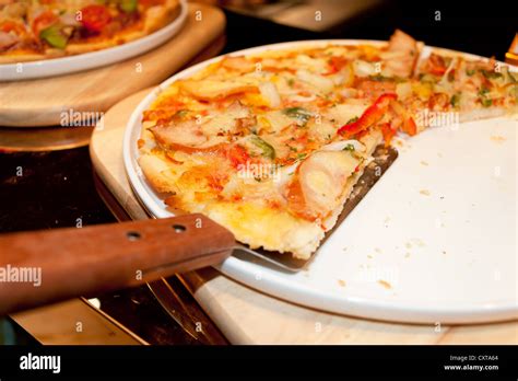 Chinese food, pizza Stock Photo - Alamy