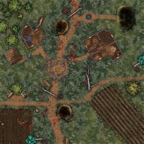 Ruined Village Inkarnate Create Fantasy Maps Online