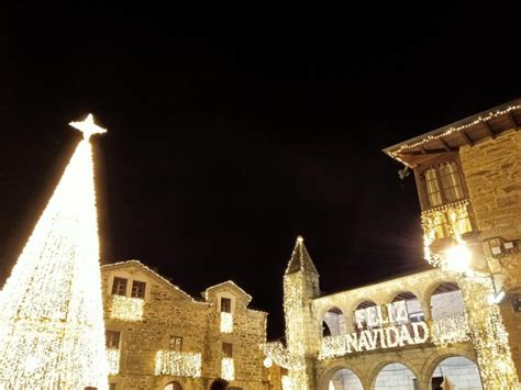 Puebla de Sanabria se ilumina por Navidad Asociación Guías Zamora