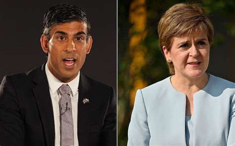 Rishi Sunak I Will Take On Nicola Sturgeon And Stop The Snp In Their