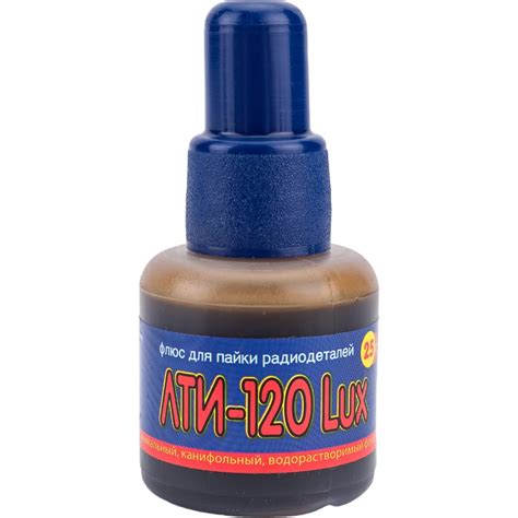 Флюс ЛТИ-120 Lux 25 мл Connector LTI-120LUX-25 - выгодная цена, отзывы ...