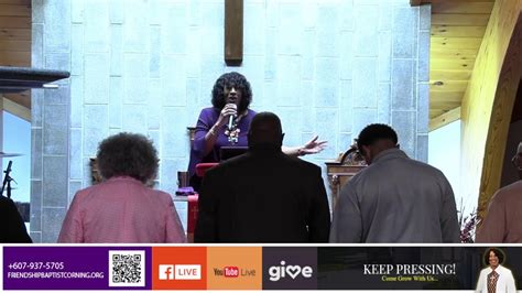 Live Now Friendship Baptist Church Corning Ny Youtube