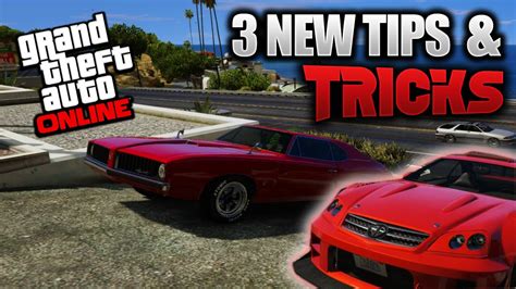 GTA 5 Online NEW TIPS TRICKS 3 Working Tricks In GTA Online Xbox