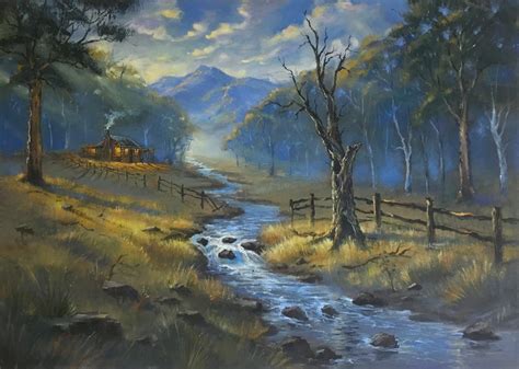 Impressionist Landscape Painting by Jeremy Western