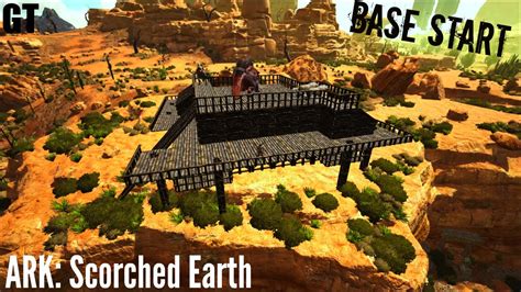 Starting Base And Water Storage E2 ARK SCORCHED EARTH YouTube