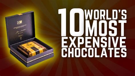 Top Most Expensive Chocolates In The World Youtube