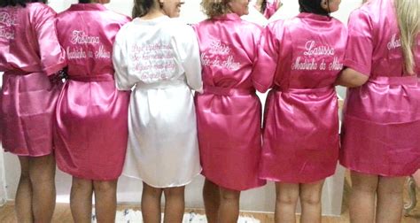 Robe Personalizado Madrinhas Irmas Supreme Glamour Noivas E Festa