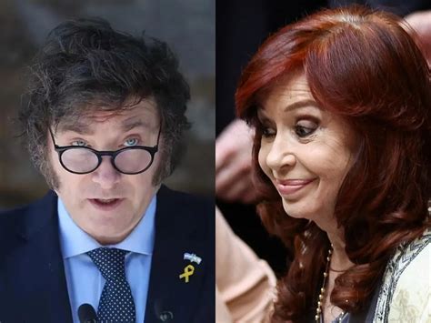 Javier Milei Le Respondi A Cristina Kirchner Tras Las Cr Ticas A Su